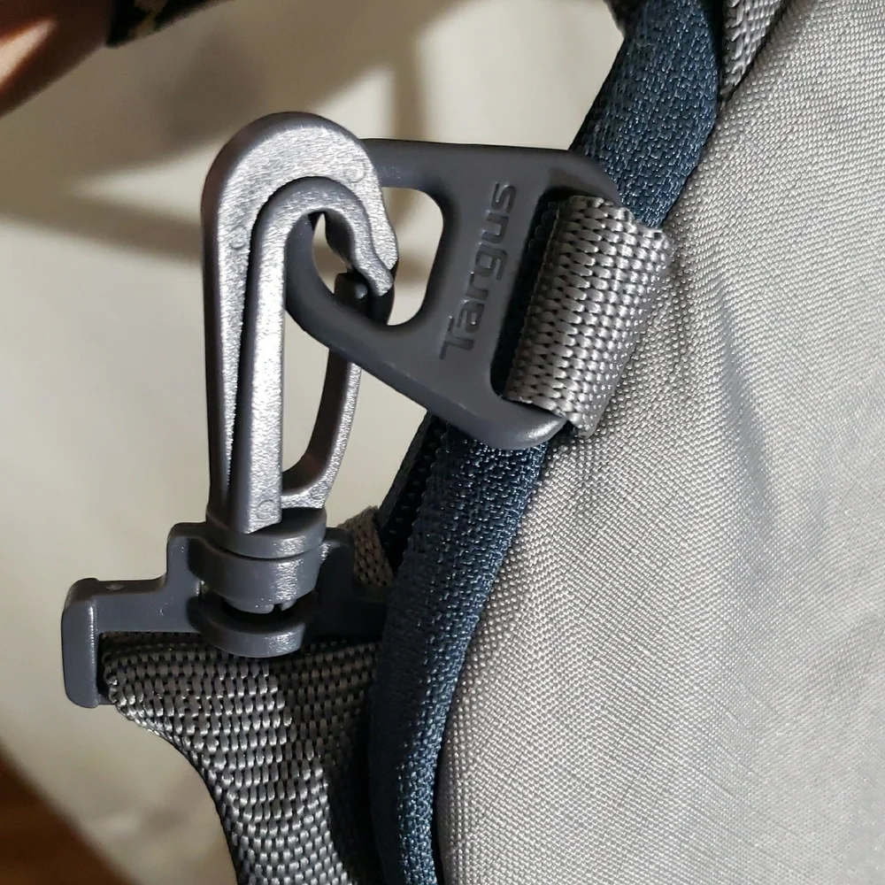 Targus Gray and Black Men's Laptop Bag